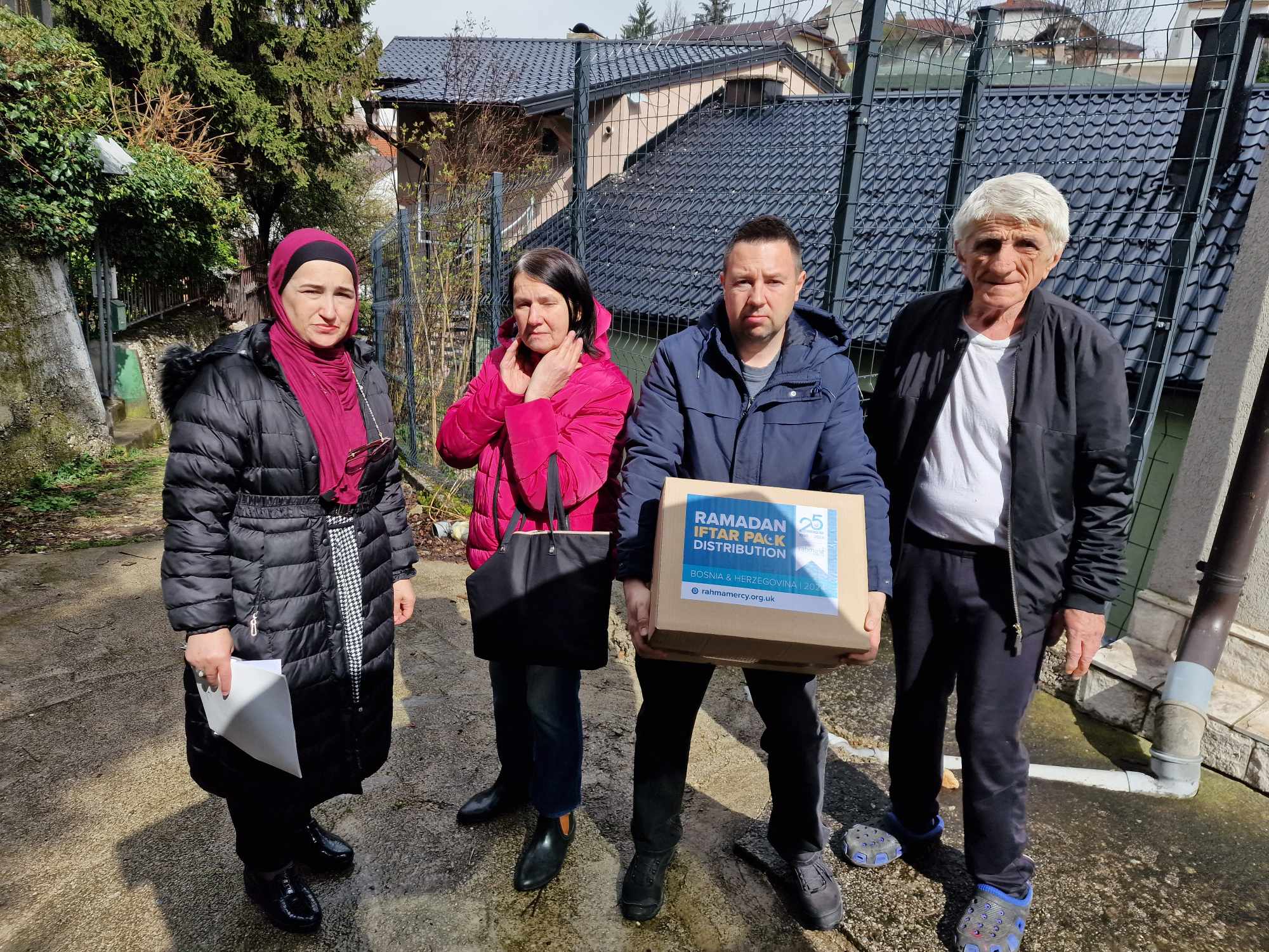 Rahma Mercy food pack distribution in Bosnia, photo 8