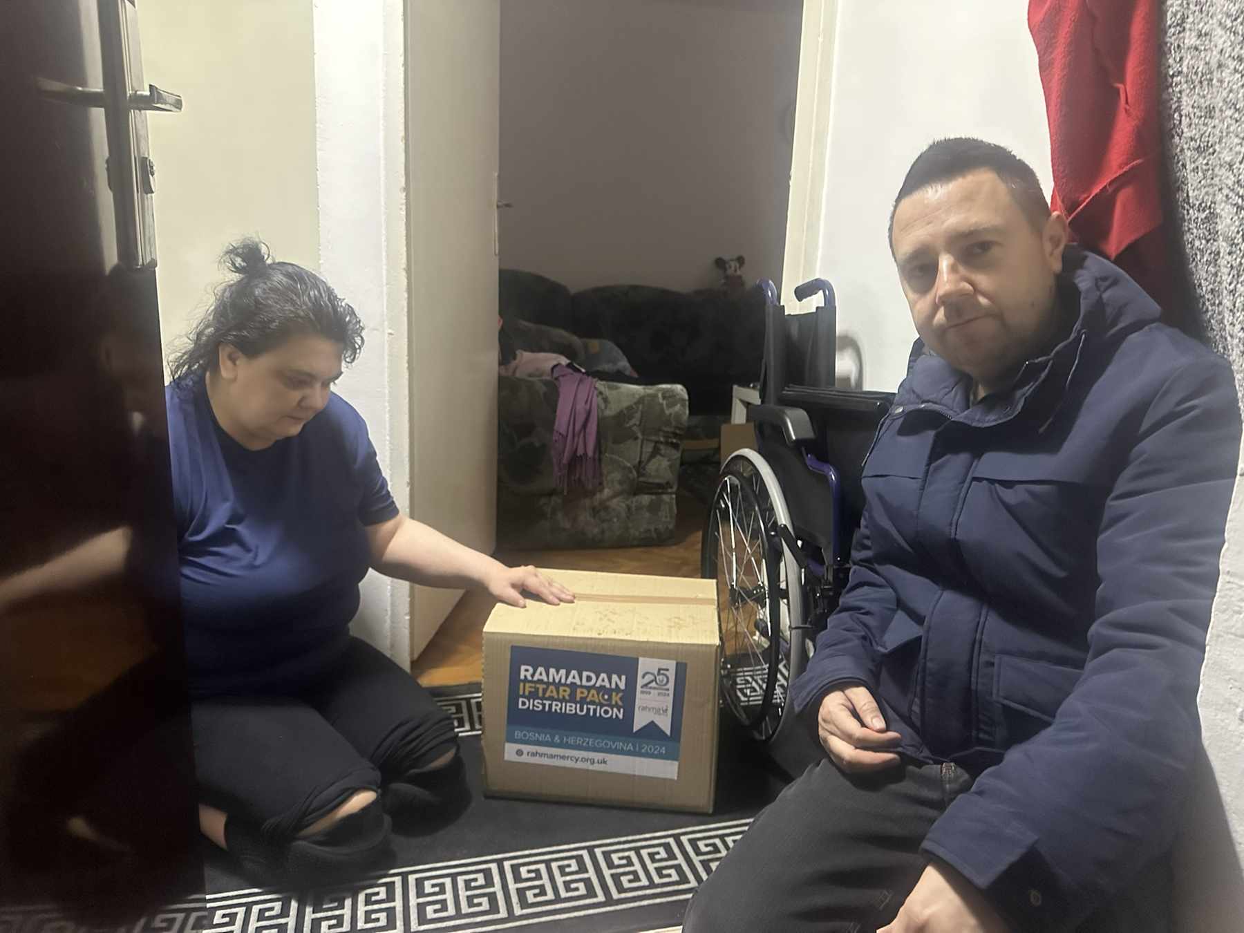 Rahma Mercy food pack distribution in Bosnia, photo 20